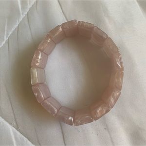 Pink Quartz Bracelet